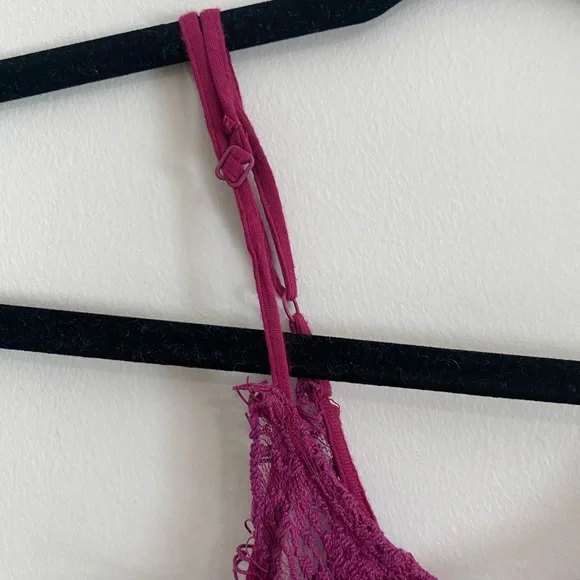 Free people purple lace mini dress - Picture 5 of 12